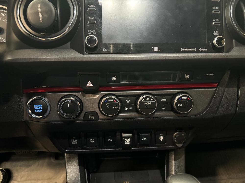 Tufskinz Climate Control Accent Strip For Tacoma (2016-2023) - Customer Photo From BOB KUIPERS