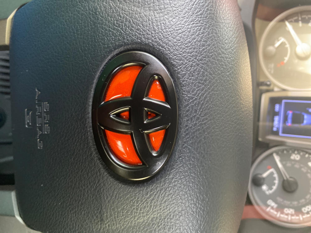 Tufskinz Steering Wheel Emblem Insert (2016-2022) - Customer Photo From JOHNNY F.