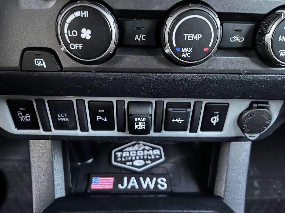 Tufskinz Center Dash Switch Panel For Tacoma (2016-2023) - Customer Photo From Albert Lopez