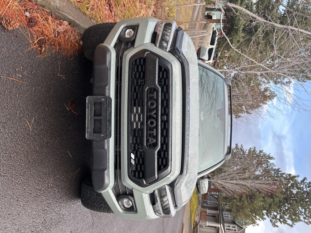 Taco Vinyl Grille Badge - Customer Photo From Elijah Bader