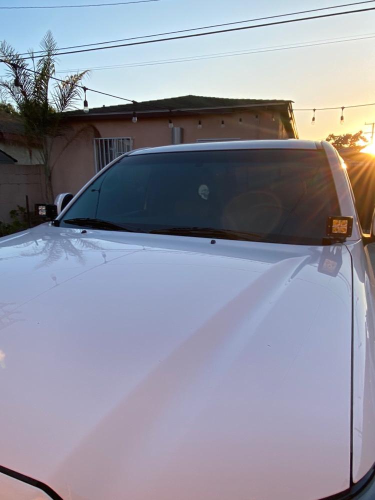 Cali Raised Low Profile Ditch Light Brackets For Tacoma (2005-2023) - Customer Photo From Johnny A.