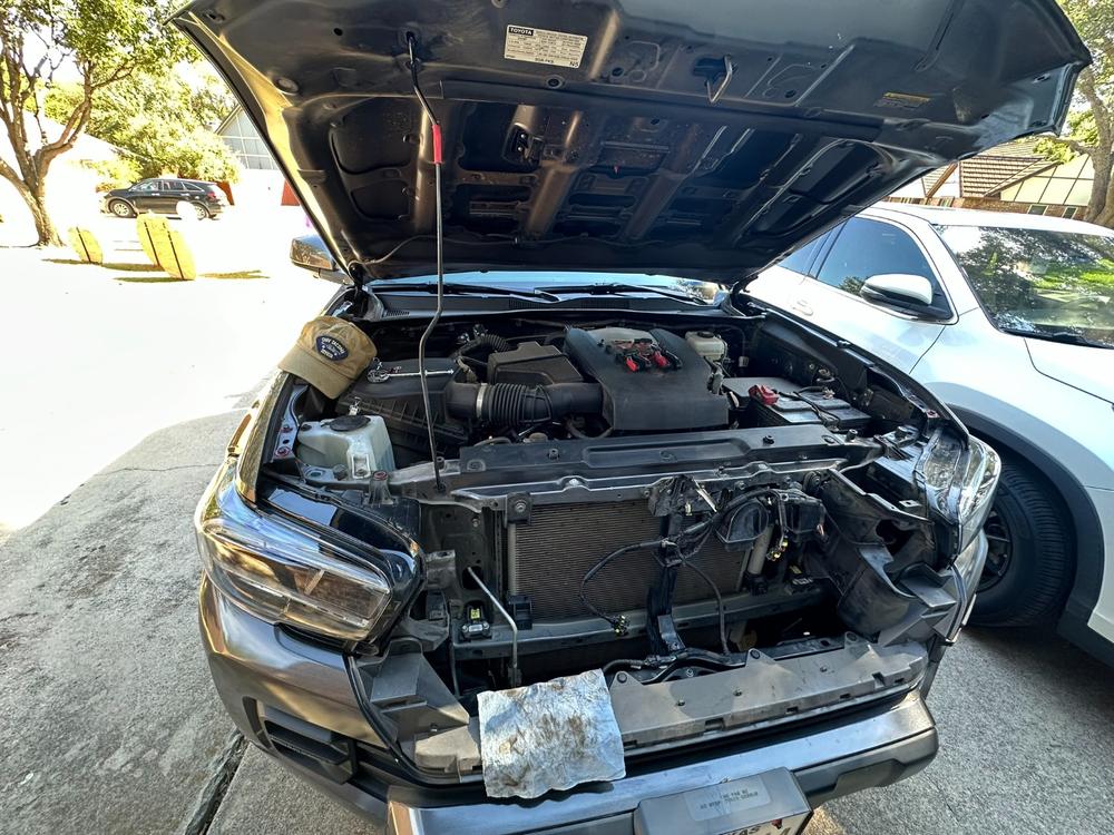 Cali Raised Lower Bumper Hidden LED Light Bar Kit For Tacoma (2016-2023) - Customer Photo From Ryan Sammons