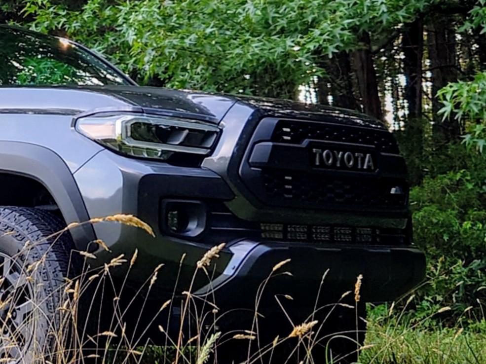 Taco Vinyl Pro Grille Gradient Grille Decals - Customer Photo From Daniel Nelson