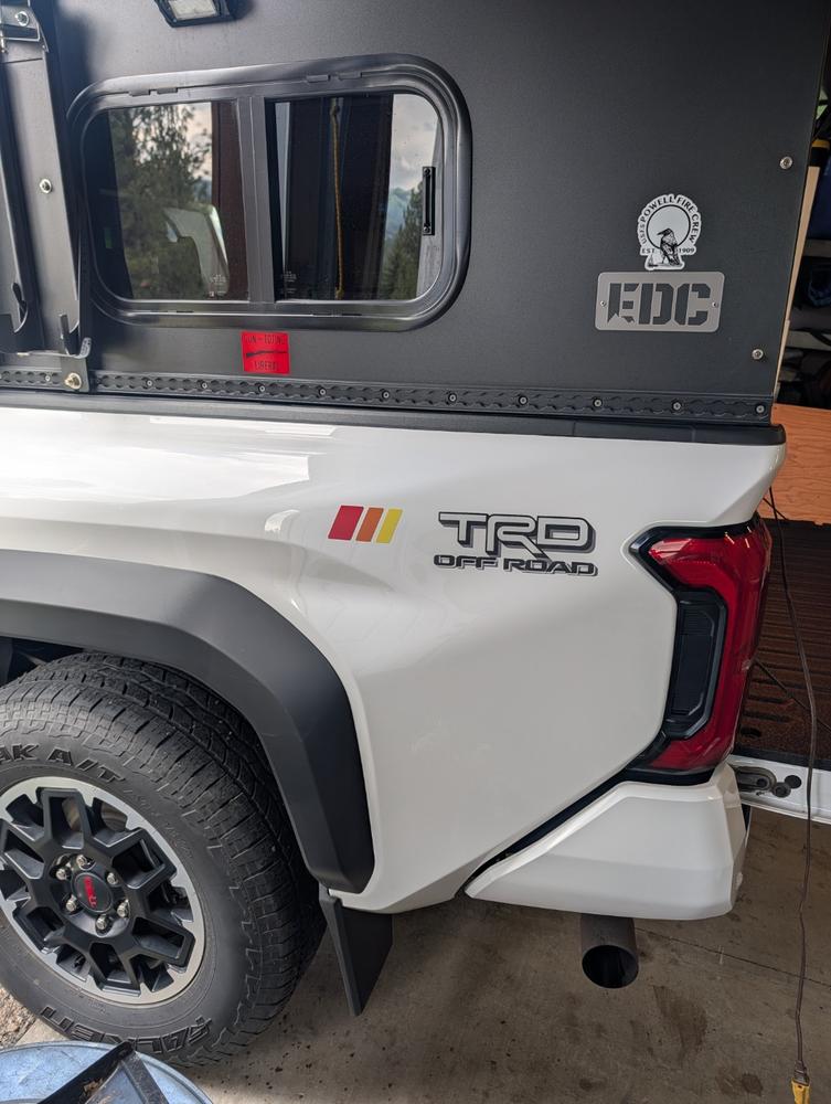Taco Vinyl Rear Classic Decals - Customer Photo From Brandon Knapton