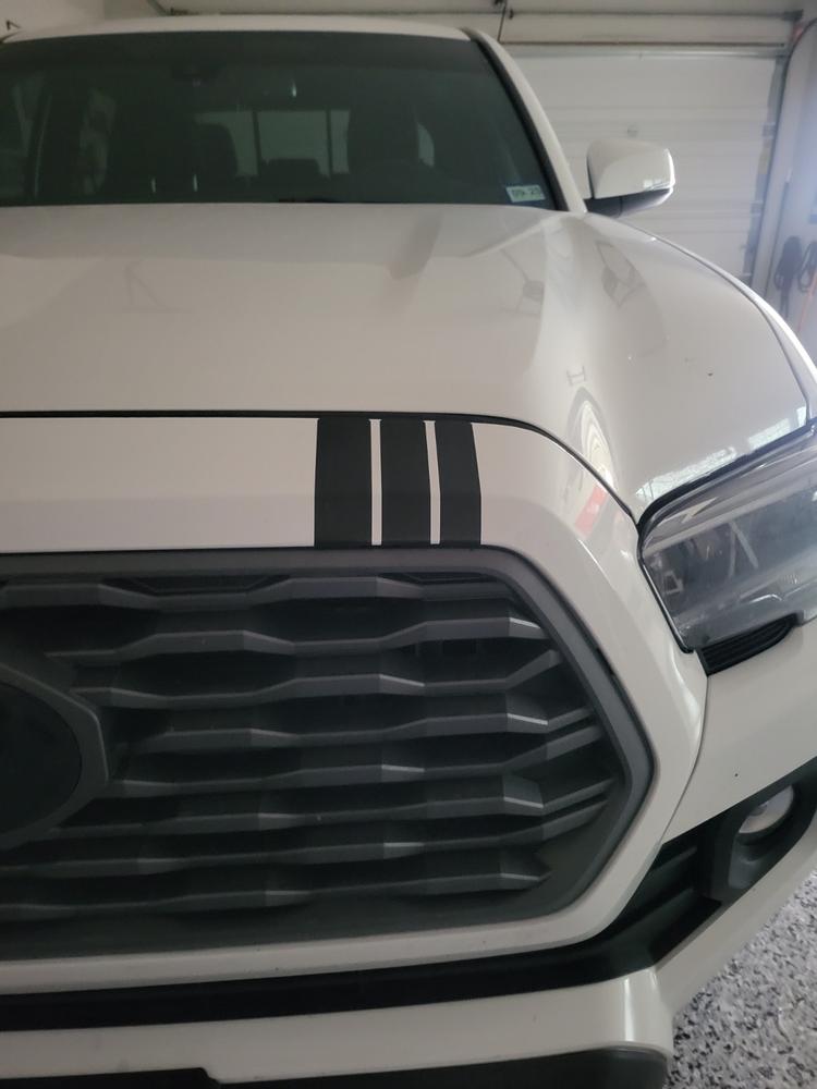 Taco Vinyl Small Universal Decals - Customer Photo From Blake Hill