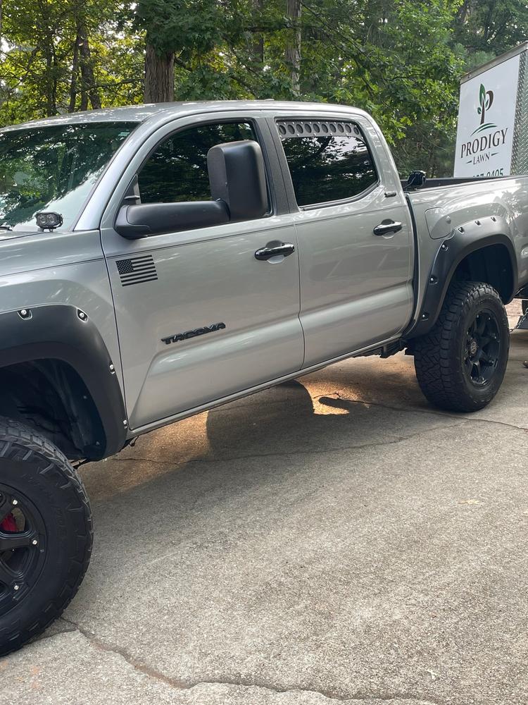 Visual Autowerks Window Vents For Tacoma (2005-2023) - Customer Photo From Lahn B