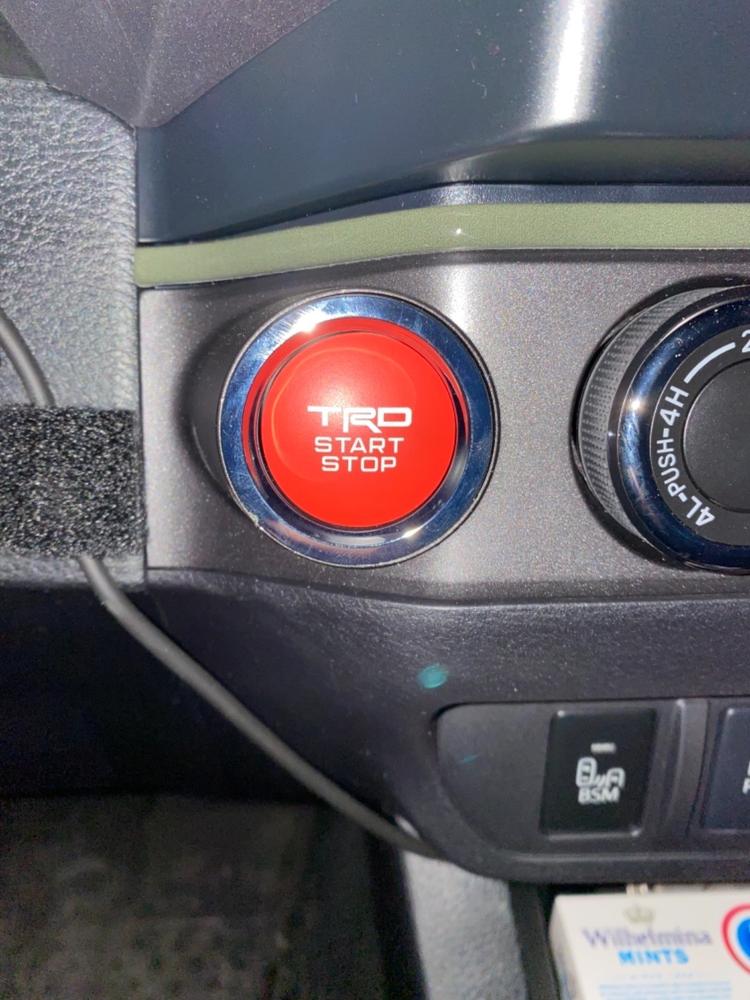 Meso Customs Push To Start Button For Tacoma (2016-2023) - Customer Photo From Chris Patrick