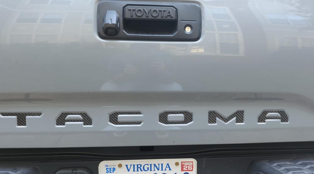 Tailgate Inserts For Tacoma (2016-2023) - Customer Photo From John Galvin