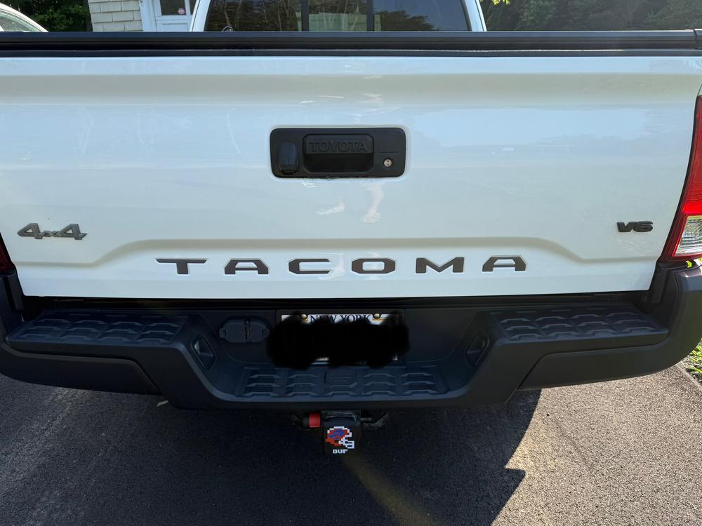 Tailgate Inserts For Tacoma (2016-2023) - Customer Photo From Will B. 