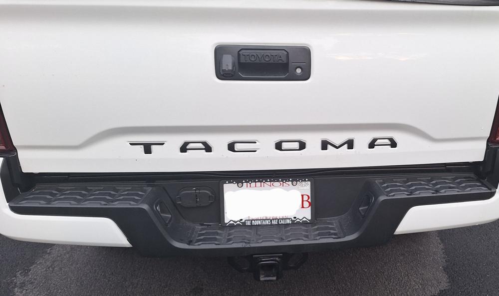 Tailgate Inserts For Tacoma (2016-2023) - Customer Photo From Reggie Gobenciong