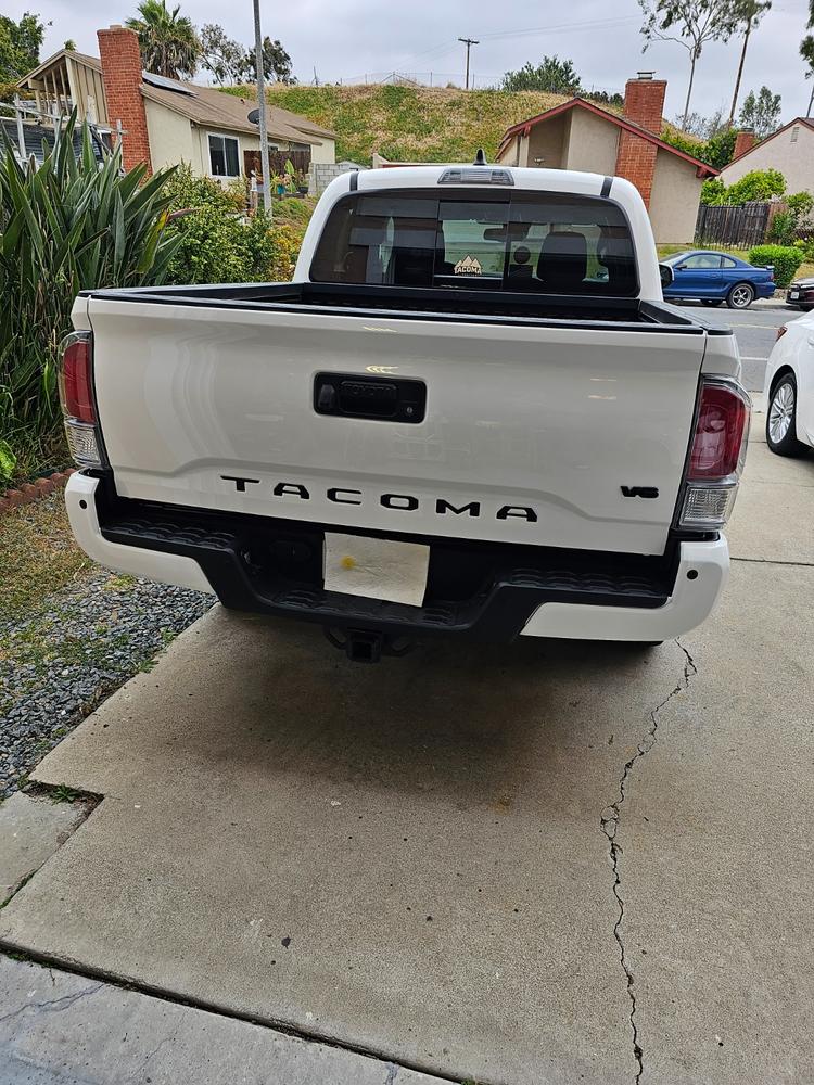Tailgate Inserts For Tacoma (2016-2023) - Customer Photo From Ed K.