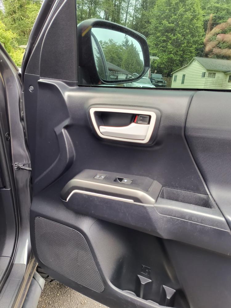 Tufskinz Door Handle Accent Trim For Tacoma (2016-2023) - Customer Photo From Bryan haas