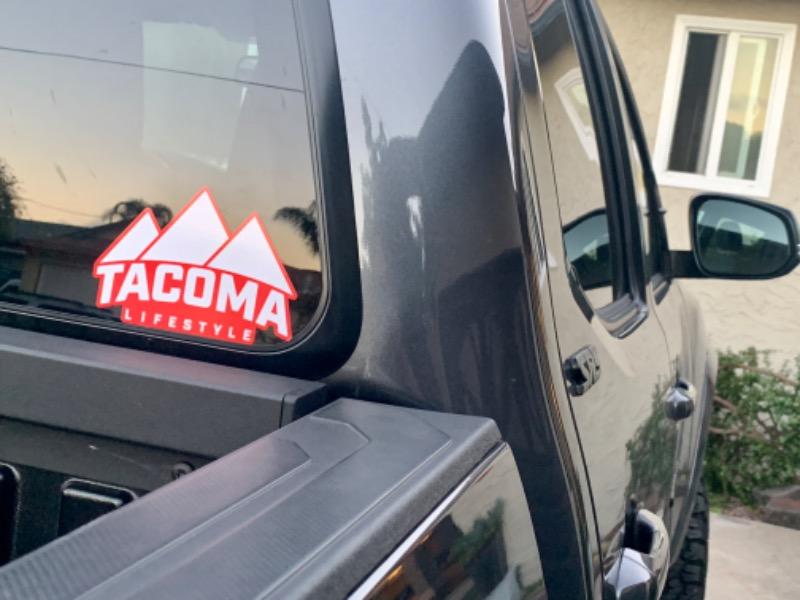 Tacoma Lifestyle Decal - Customer Photo From Christian c.