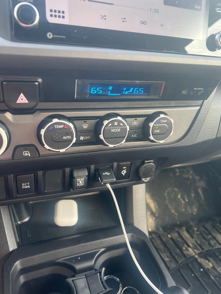 Meso Customs Climate Control Rings For Tacoma (2016-2023) - Customer Photo From Hunter