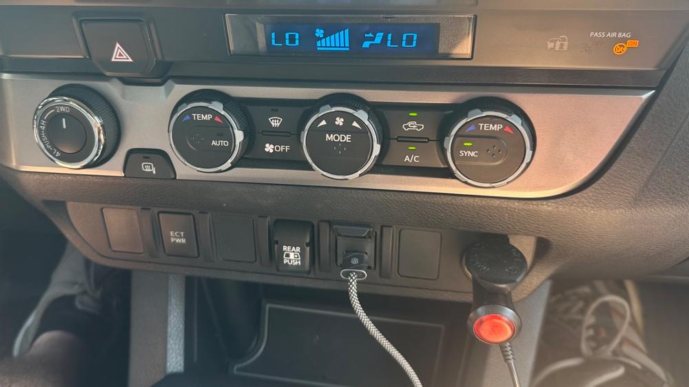 Meso Customs Climate Control Rings For Tacoma (2016-2023) - Customer Photo From Mike Lisa