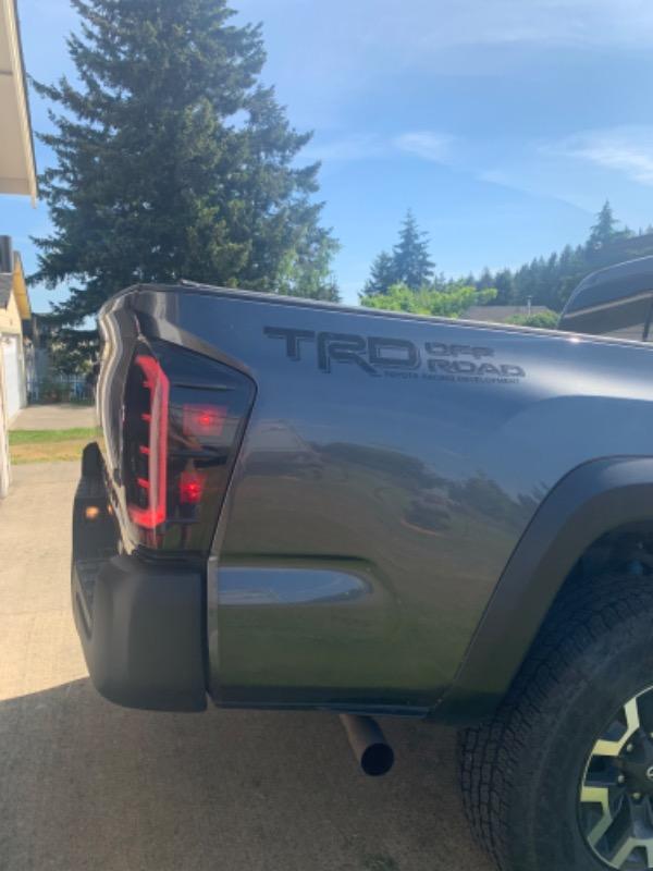 Bumpershellz Bumper Covers For Tacoma (2016-2023) - Customer Photo From Marcus B.