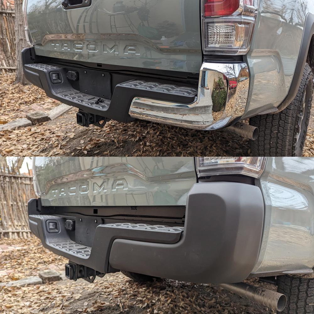 Bumpershellz Bumper Covers For Tacoma (2016-2023) - Customer Photo From Melissa