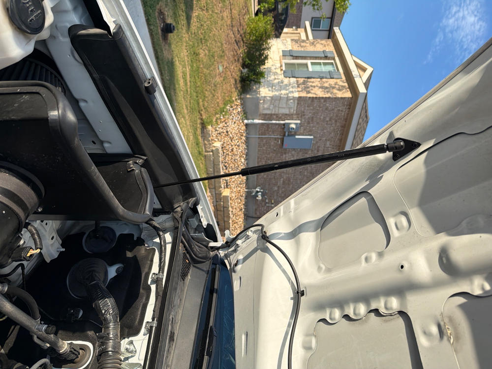 Spiker Engineering Hood Strut Kit For Tacoma (2005-2023) - Customer Photo From John Cox