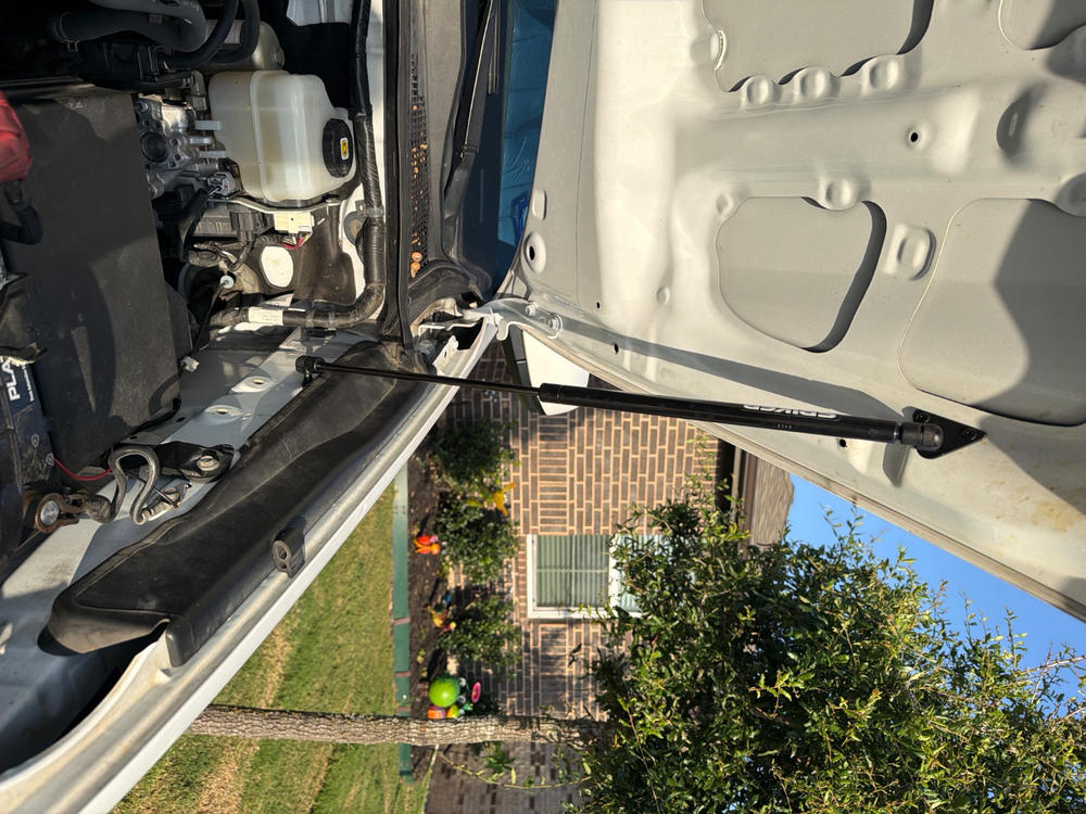 Spiker Engineering Hood Strut Kit For Tacoma (2005-2023) - Customer Photo From John Cox