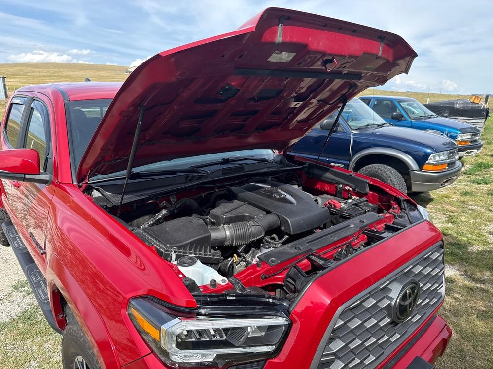 Spiker Engineering Hood Strut Kit For Tacoma (2005-2023) - Customer Photo From Arthur Welch