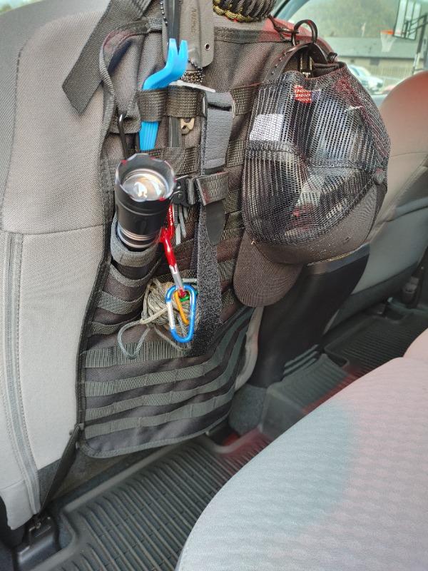 Tacoma Lifestyle Molle Seat Back Cover - Customer Photo From Nathan m.