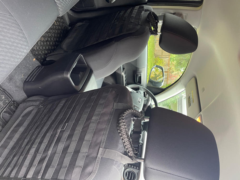 Tacoma Lifestyle Molle Seat Back Cover - Customer Photo From Rosauro R.