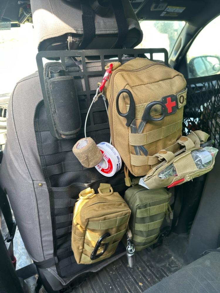 Molle Seat Back Cover - Customer Photo From Brad L.