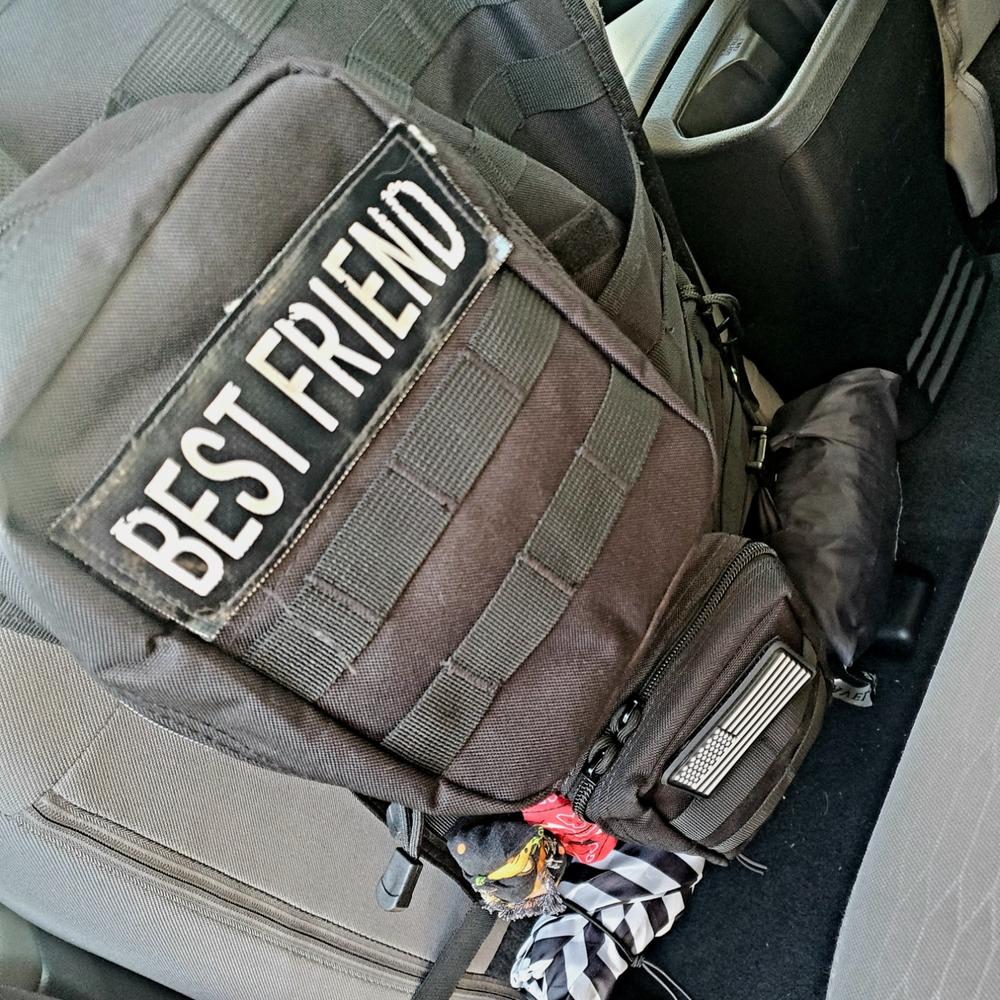 Molle Seat Back Cover - Customer Photo From Carrie Playford
