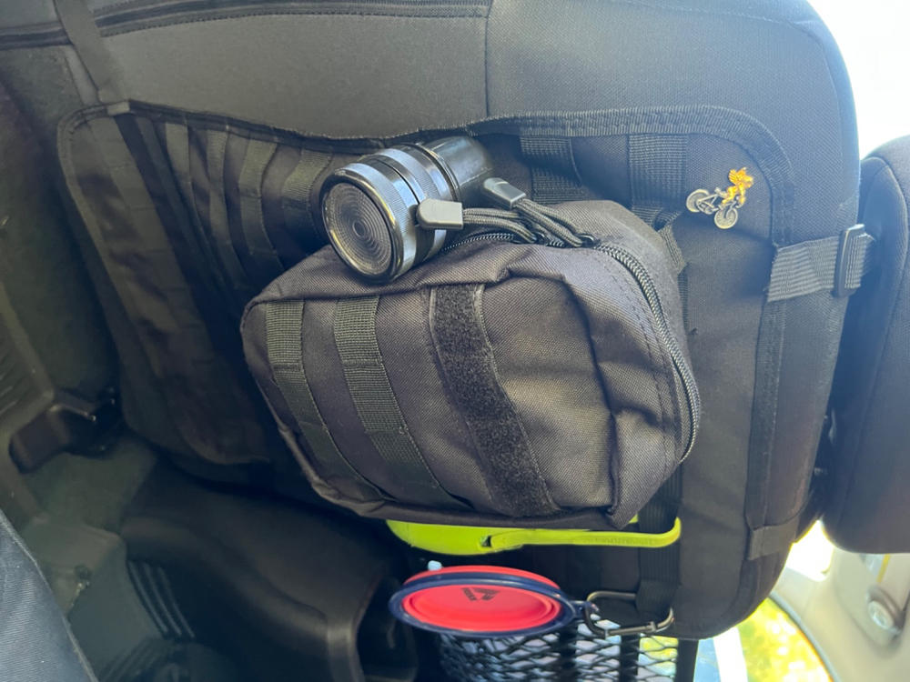 Tacoma Lifestyle Molle Seat Back Cover - Customer Photo From Peter G.