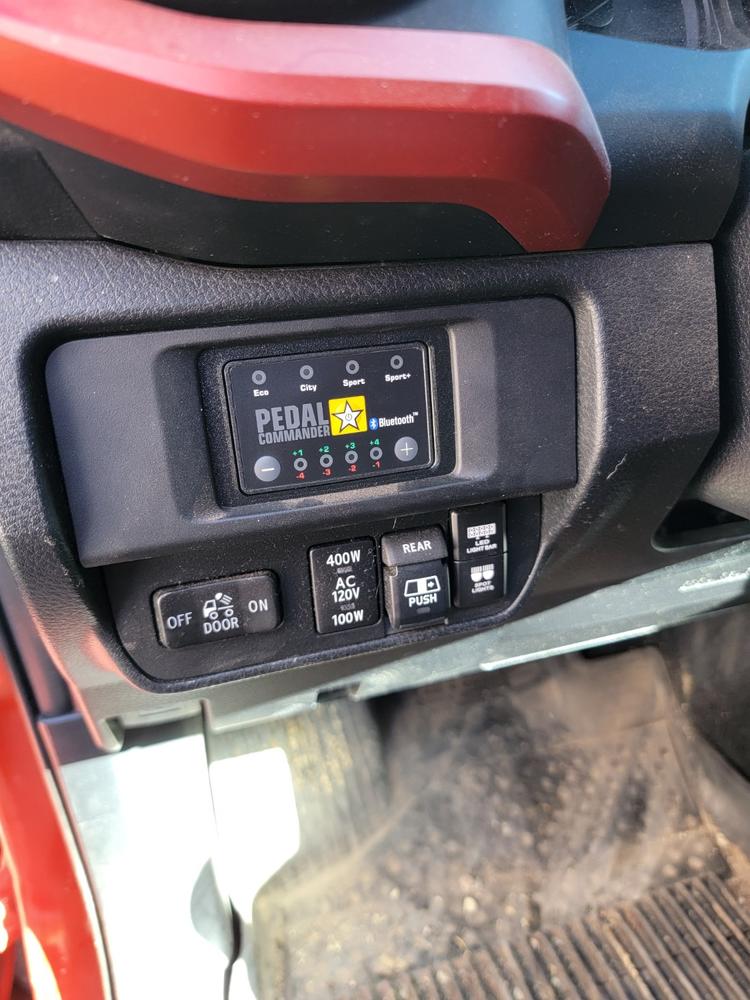 Pedal Commander PC38 For Tacoma  (2005-2023) - Customer Photo From Brandon H.