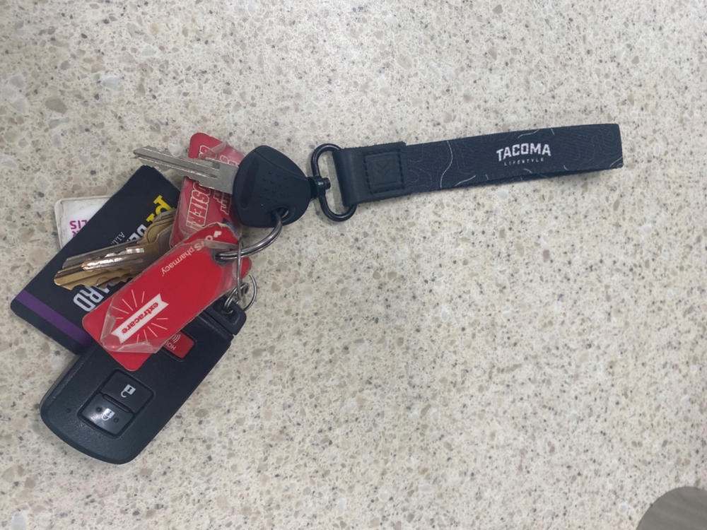 Tacoma Lifestyle x Thread Wrist Lanyard - Customer Photo From Josh C.