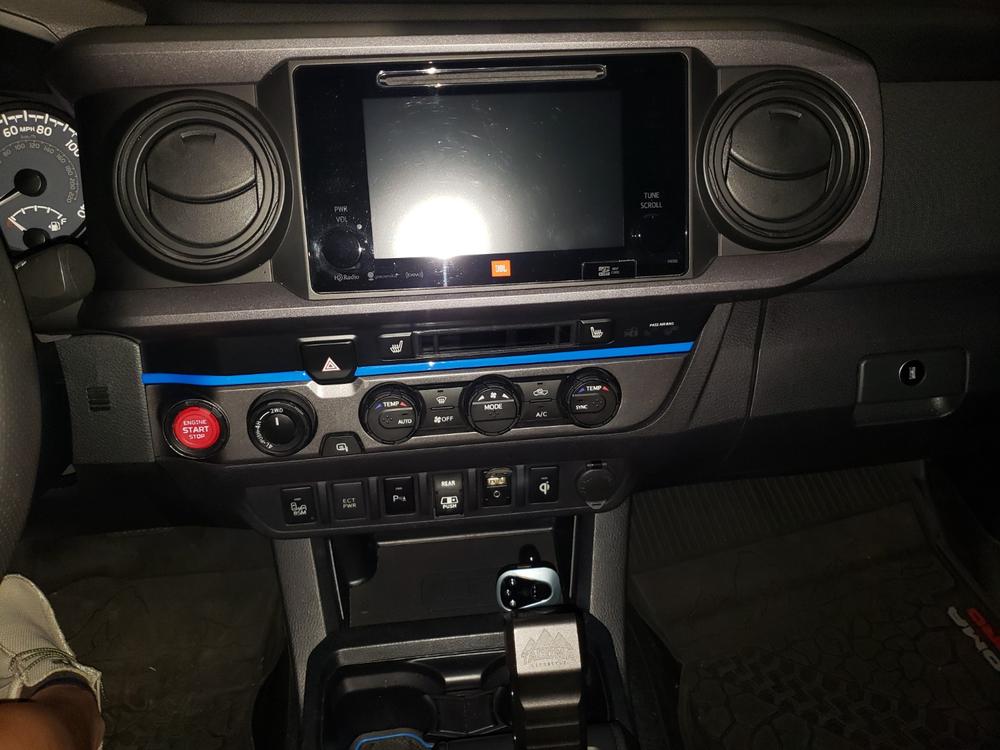 Meso Customs Vent Ring Kit For Tacoma (2016-2023) - Customer Photo From Debbie C.