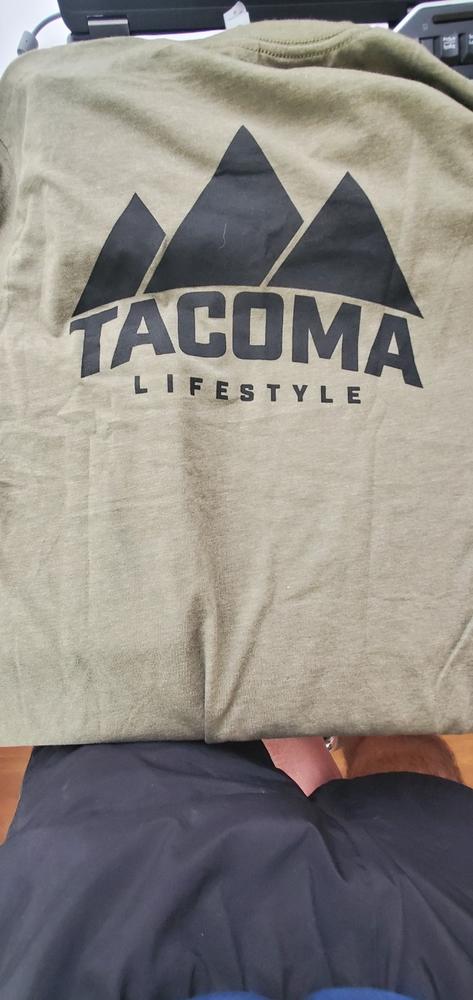 Tacoma Lifestyle Army Green OG Shirt - Customer Photo From Carlos Perez