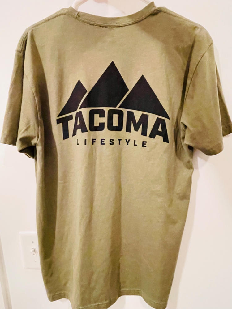 Tacoma Lifestyle Army Green OG Shirt - Customer Photo From Jose T.