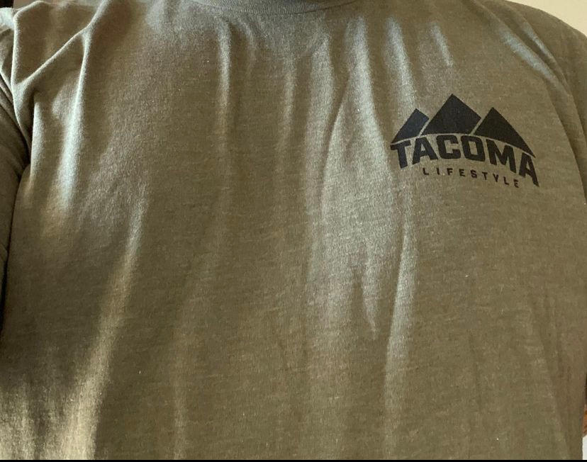 Tacoma Lifestyle Army Green OG Shirt - Customer Photo From Harland M.
