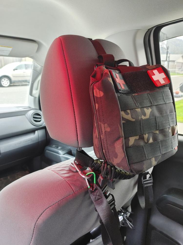 Tacoma Lifestyle Headrest Bag - Customer Photo From Nathan moore