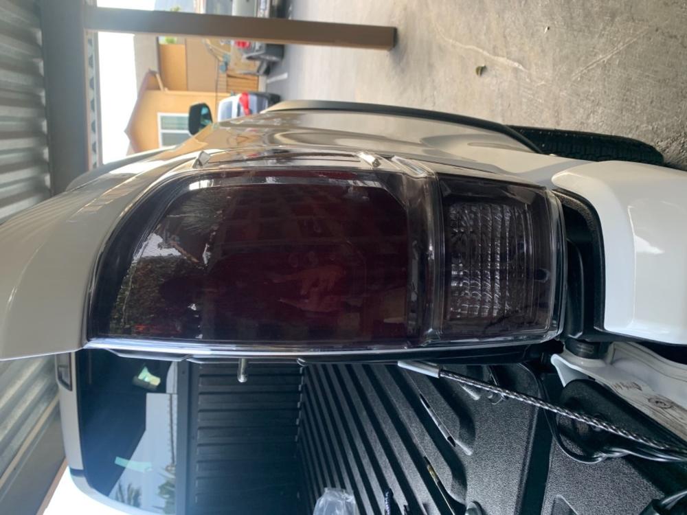 Lamin-X Tacoma Smoked Tail Light Kit - Customer Photo From Ramiro RAmirez