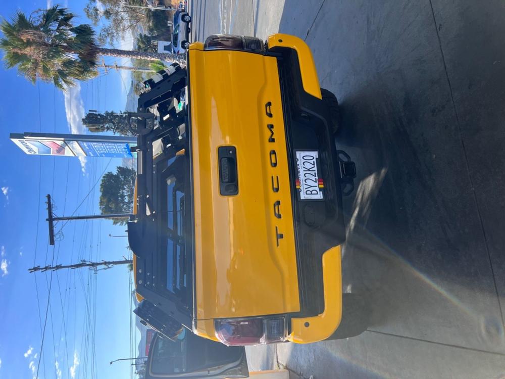 Lamin-X Gun Smoked Tail Light Kit For Tacoma (2016-2023) - Customer Photo From Emerson R.