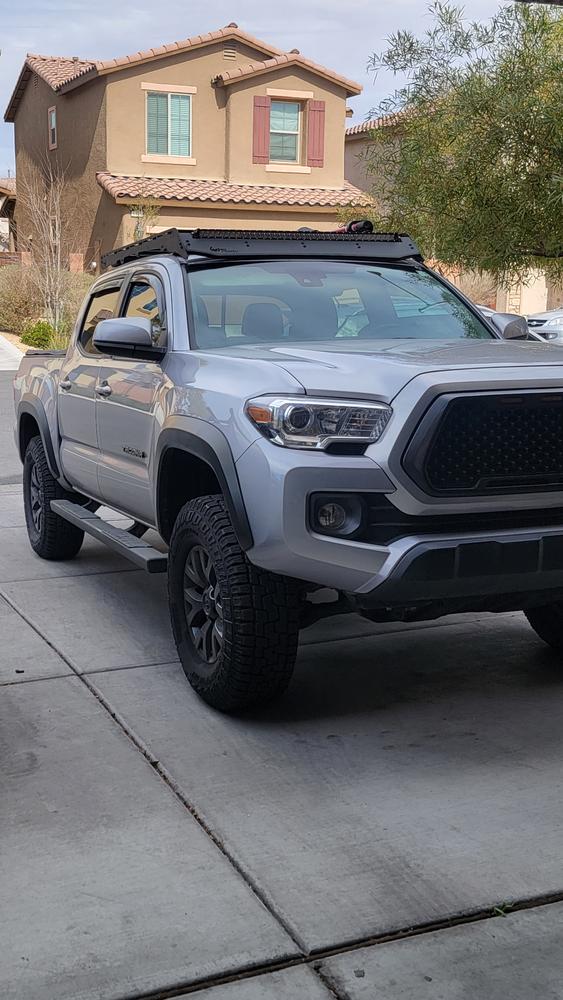 Cali Raised Prinsu Light Bar Kit For Tacoma - Customer Photo From Julio Morales