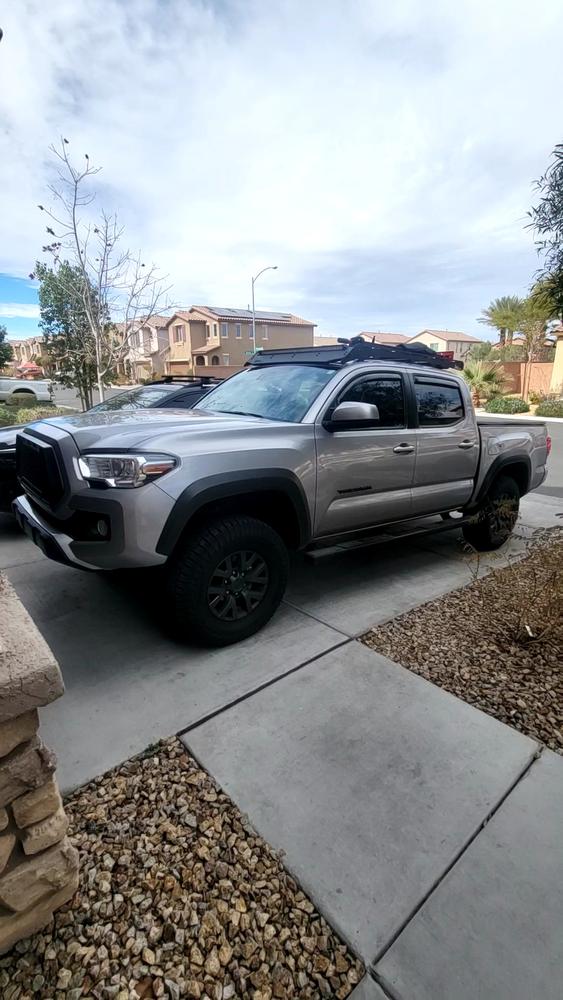 Cali Raised Prinsu Light Bar Kit For Tacoma - Customer Photo From Julio Morales