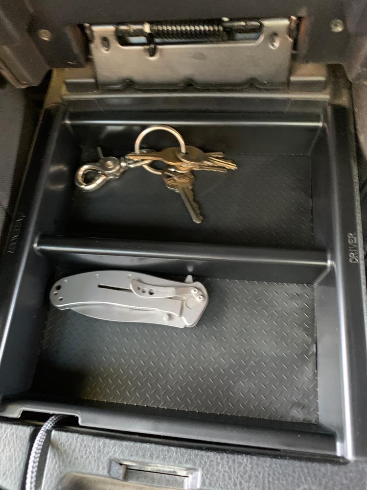 Center Console & Glove Box Organizer For Tacoma (2016-2023) - Customer Photo From Johnny Angel