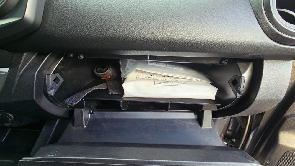 Center Console & Glove Box Organizer For Tacoma (2016-2023) - Customer Photo From Roy Brillante