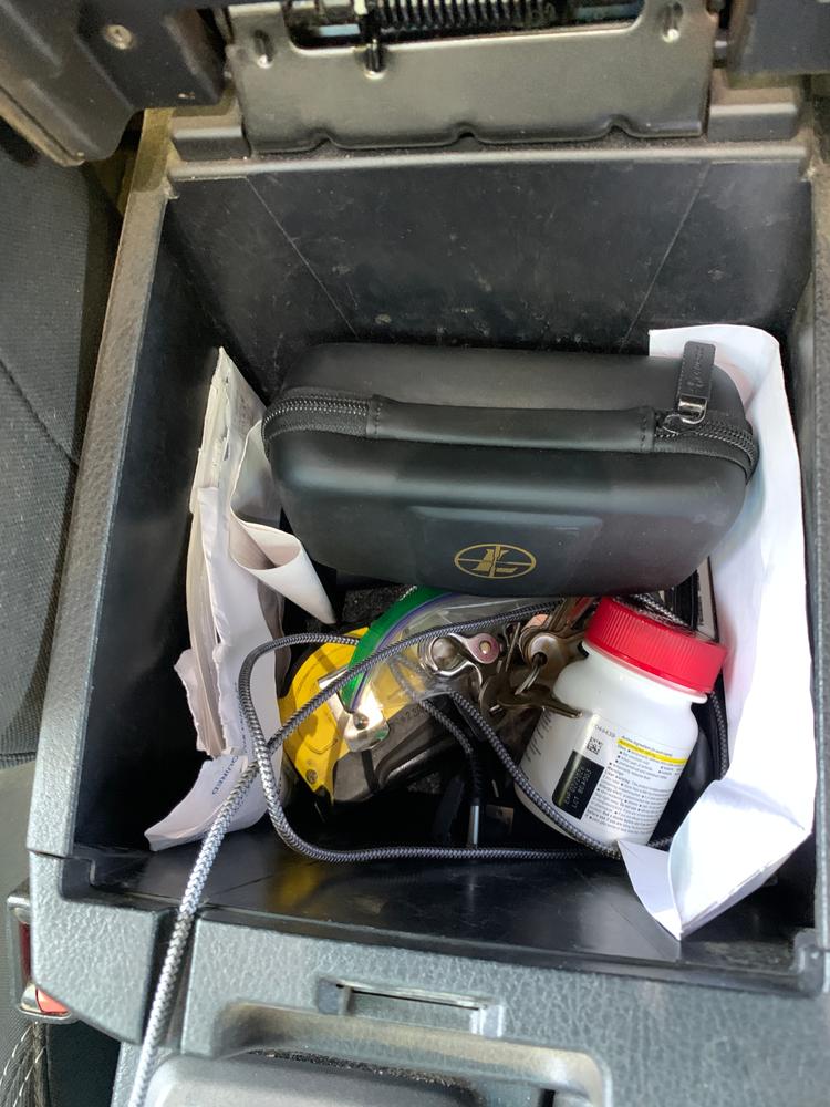 Center Console & Glove Box Organizer For Tacoma (2016-2023) - Customer Photo From Johnny Angel