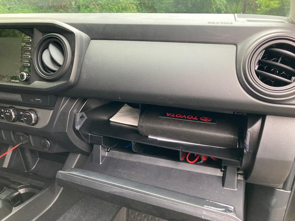 Center Console & Glove Box Organizer For Tacoma (2016-2023) - Customer Photo From Corey D.