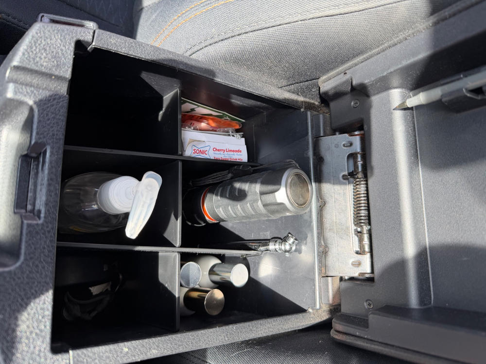 Center Console & Glove Box Organizer For Tacoma (2016-2023) - Customer Photo From russell hardy