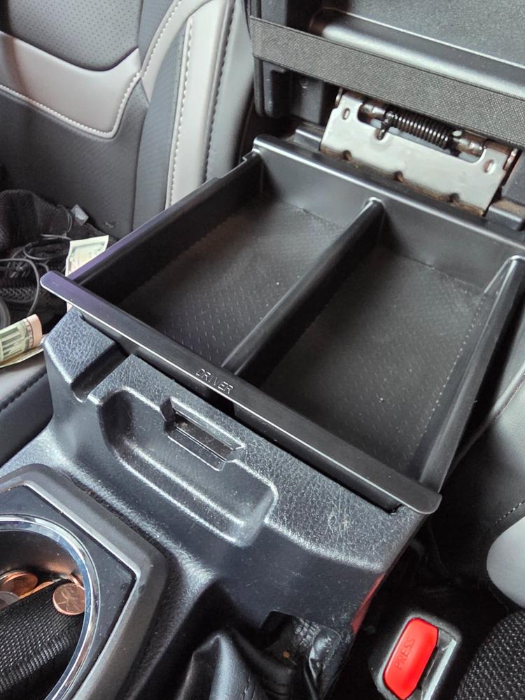 Center Console & Glove Box Organizer For Tacoma (2016-2023) - Customer Photo From Francis Bello