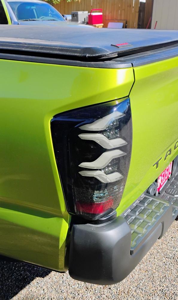 AlphaRex PRO-Series LED Tail Lights For Tacoma (2016-2023) - Customer Photo From Michael Candelaria