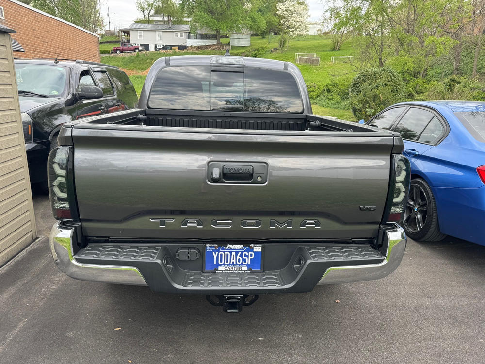 AlphaRex PRO-Series LED Tail Lights For Tacoma (2016-2023) - Customer Photo From Joe H.