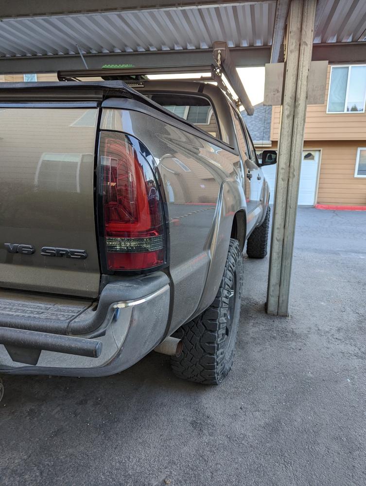 AlphaRex Pro Series LED Tail Lights For Tacoma (2005-2015) - Customer Photo From Justin G.