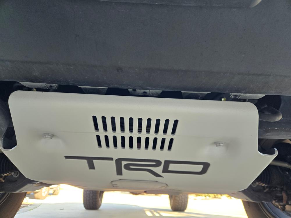 Tufskinz Skid Plate Inserts For Tacoma (2016-2023) - Customer Photo From Jordan Brown